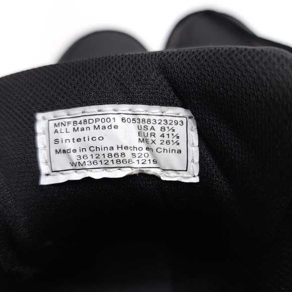 Fubu Sneakers Men's 8.5 Black High Top Shoes Athletic Casual - Picture 9 of 9